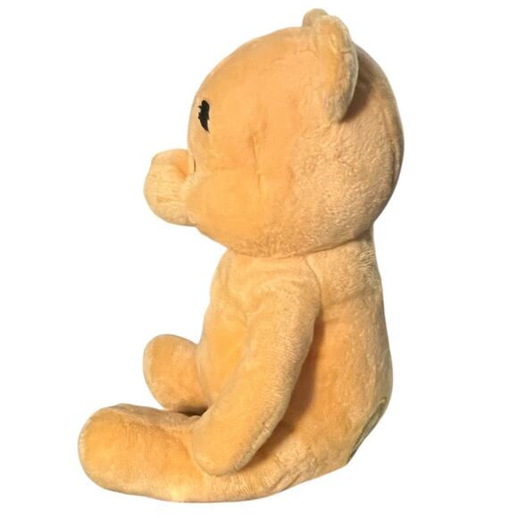 Winnie the Pooh 11" Plush Disney Store Patch Sitting Original Authentic - Picture 3 of 9
